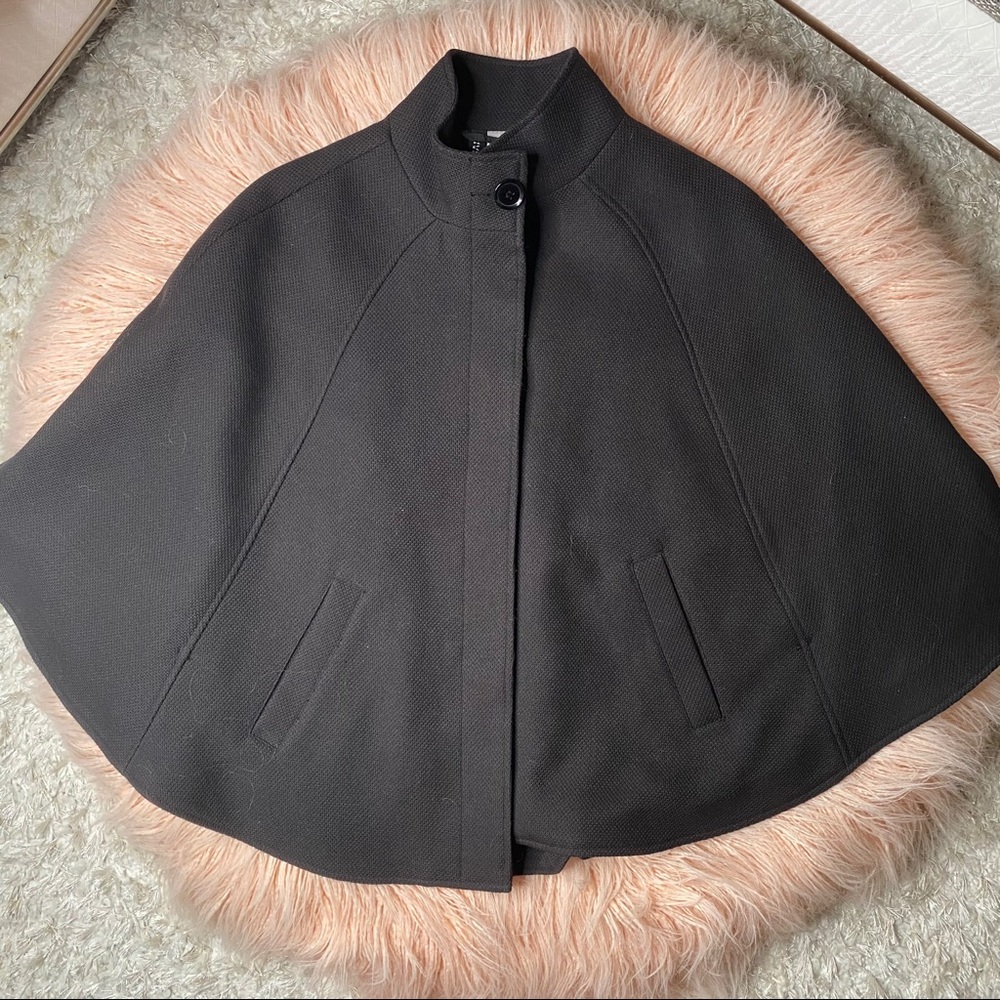 H&M Black Cape Jacket
